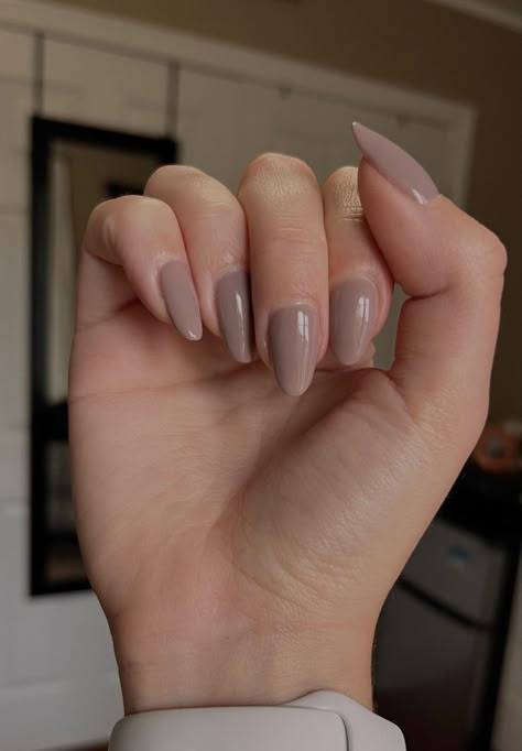 Winter Nails Solid Color 2023-2024 24 Ideas: Embrace the Season with Style Nail Color Ideas 2023, Winter Nails Solid Color, Winter Nail Color Ideas, Winter Nail Color, Nail Colors For Pale Skin, Coloured Nails, Nails Solid Color, Taupe Nails, Nails Solid