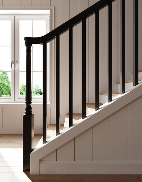 Stair railing design