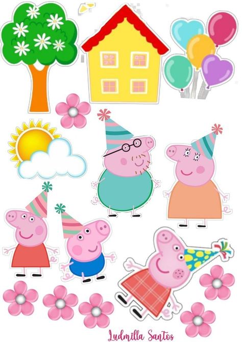 Peppa pig colouring