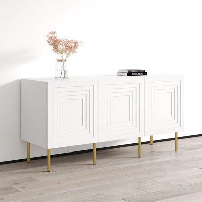 White oak sideboard