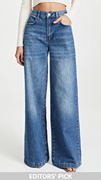 High Waist Wide Leg Jeans, High Rise Wide Leg Jeans, Water Usage, Outfit Jeans, Best Jeans, Short En Jean, Tops Fall, Fashion Sense, Jean Outfits