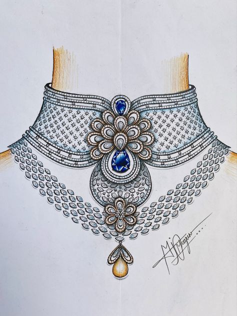 Traditional indian jewellery, Daimond pendant, Daimond with gold pendant,stone with Diamond pendant,,pendant set, jewellery design sketches, jewellery design Drowning,jewellery illustration, Accessories design sketch,unique jewelry, Beautiful Rings,Beautiful jewelry, Fine jewelry,Fashion jewellery.Heavy chokar, fancy chokar, hevay necklace, unique chokar,unique hevay necklace, Diamond hevay chokar,Diamond chokar, Diamond hevay necklace, Awesome chokar, nice choker, Hevay gold and Diamond chokar