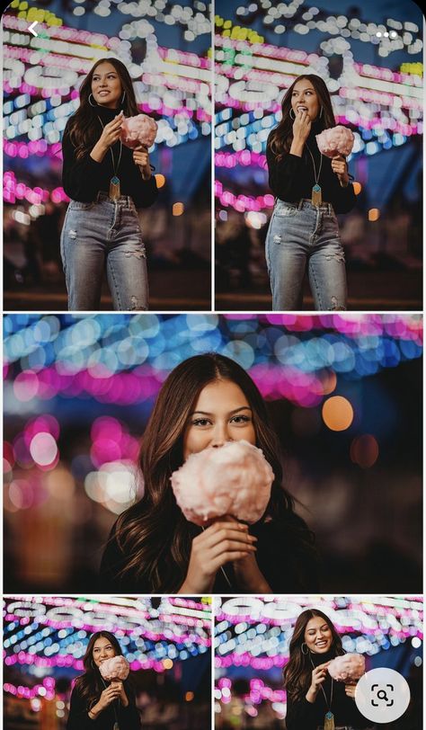 Senior Pictures At A Fair, Cute Fair Photo Ideas, Senior Carnival Photoshoot, Senior Pictures At The Fair, Fun Fair Photoshoot, Fair Photoshoot Ideas, Carnival Senior Pictures, Carnival Photo Ideas, Fair Photo Ideas