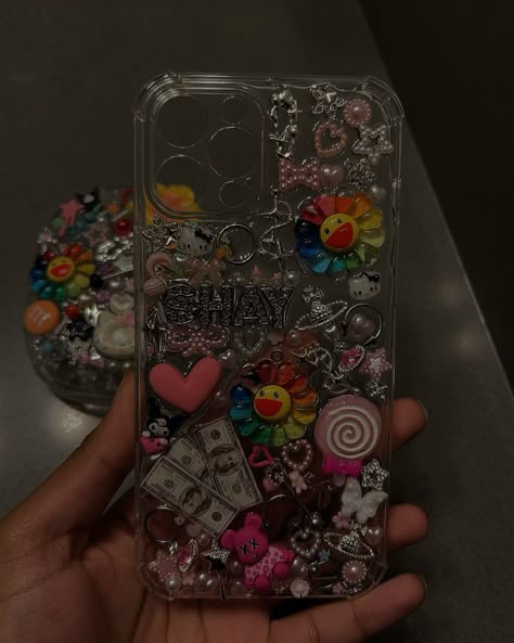 I love making custom junk cases 😍😍😍 𝐏𝐔𝐑𝐂𝐇𝐀𝐒𝐄 𝐍𝐎𝐖 ✰ • • • • • #junkcase #junkcases #nails #nailsofinstagram #bookwithme #shopwithme #explorepage #junkphonecases #junkphonecase #junkcharms Phone Junk Case, Iphone Junk Case, Junky Phone Case, Junk Iphone Case, Junk Cases Iphone, Junk Phone Case Ideas, Junk Case Ideas, Junk Phone Case, Junky Cases