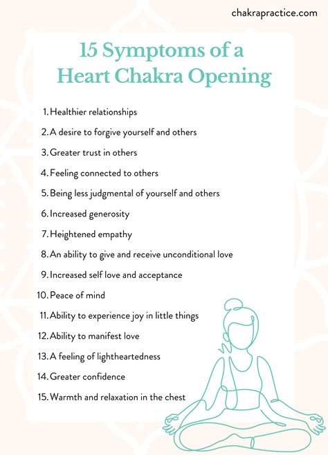 15 Symptoms of a Heart Chakra Opening Chakra Journaling, Chakra Journal Prompts, Open Heart Chakra, Chakra Journal, Chakra Quotes, Heart Chakra Opening, Chakra Locations, Chakra Opening, Anahata Chakra