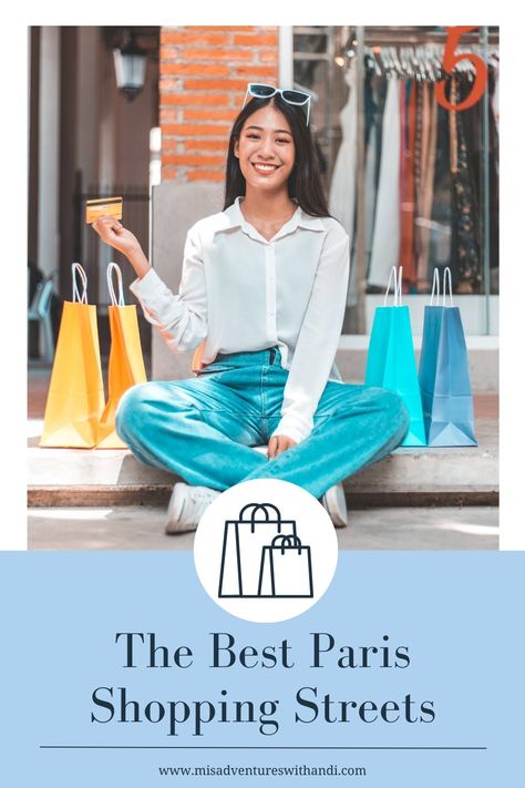 Love to shop? Paris has your name written all over it! While you can find fabulous shops all over the city, sprinkled throughout all the arrondissements, there are certain Paris shopping streets that are considered to be a goldmine of treasures, up and down the "rue." In this Paris shopping guide to the most famous shopping streets in Paris, I am sharing the best ones! Paris Markets Shopping, Paris Shopping Street, Streets In Paris, Paris Markets, Europe 2024, France Itinerary, Paris Shopping, Market Shopping, Love To Shop