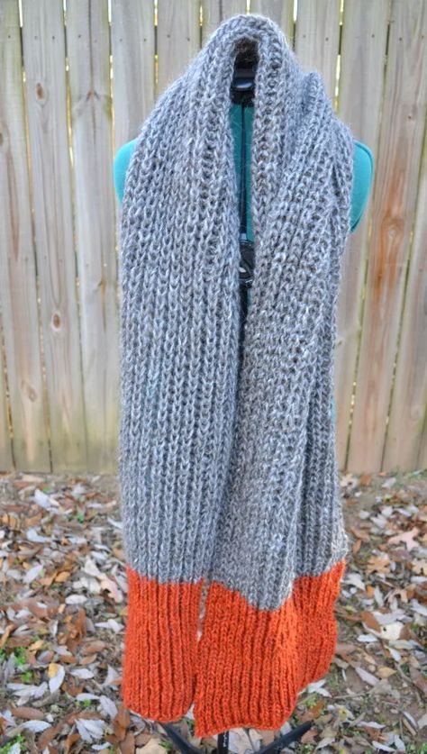 Knit Kids Hat, Giant Scarf, Knitted Scarf Patterns, Knit Cowl Pattern, Best Knitting Patterns, Fisherman's Rib, Knitted Scarfs, Fishermans Rib, Super Scarf