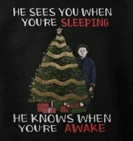 Scary Christmas Wallpaper, Scary Christmas, Christmas Horror, Creepy Christmas, Christmas Memes, Dark Christmas, Memes Lol, Fb Covers, After Christmas