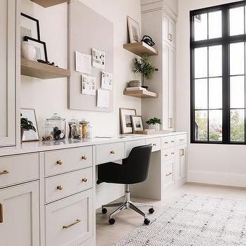 Den Library, Beautifully Organized, Small Home Offices, Beautiful Office, Office Remodel, Office Space Design, Library Office, Guest Room Office, Office Guest Room