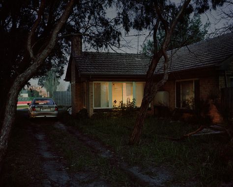 WILLIAM BROADHURST Dingley Village, VIC Small Town Aesthetic, Suburban Gothic, Photographie Indie, Town Aesthetic, Stephen Shore, William James, Edward Hopper, Story Inspiration, Small Town