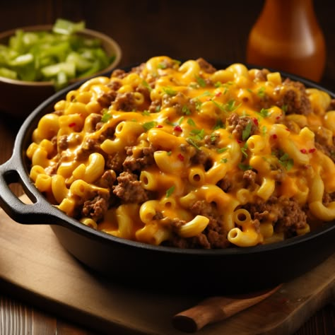 VELVEETA® Cheeseburger Macaroni - Recipes - Kraft Heinz Beefy Mac, Hamburger Mac, Kraft Mac And Cheese Recipe, Hamburger Mac And Cheese, Mac Recipes, Cheeseburger Mac And Cheese, Recipes With Velveeta Cheese, Velveeta Recipes, Cheeseburger Macaroni