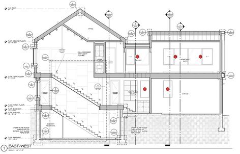 Architectural Graphics 101 Window Tags in Section - by Malone Maxwell Borson Architects Section Drawing Architecture, Archi Student, Construction Details Architecture, Construction Drawing, Architecture Concept Model, Window Architecture, Section Drawing, Architecture Drawing Plan, Architecture Elevation