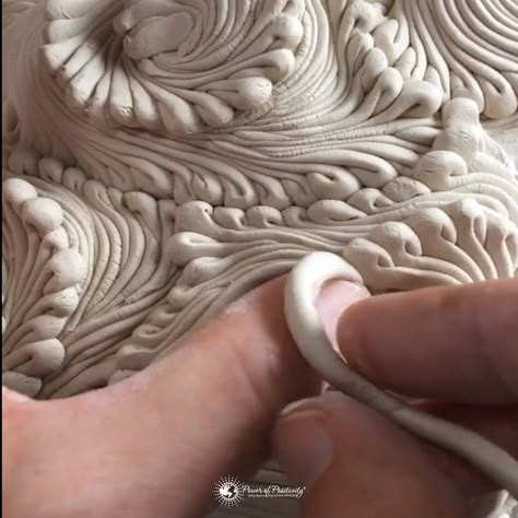 Power of Positivity - Artist Creates Coil Ceramic Sculptures Creative Coil Pottery, Open Coil Pottery, Ceramic Coil Sculpture, Ceramic Coiling Ideas, Ceramic Texture Techniques, Additive Texture Ceramics, Coil Pottery Ideas Unique, Ceramic Inspiration Ideas, Organic Ceramic Forms