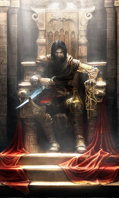 King Throne, Sand King, King On Throne, Jin Kazama, Black Dagger Brotherhood, Warrior Within, Prince Of Persia, New Fantasy, Fantasy Warrior