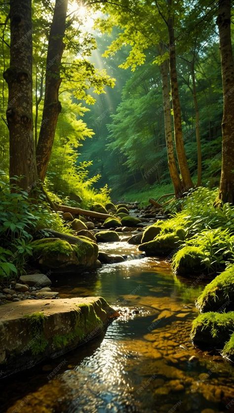 Pictures Of Landscapes Nature, Photograph Of Nature, Beautiful Forest Wallpaper, Forest Painting Easy, Forest Landscape Photography, Picture Of Nature, Forest Images, Painting Of Nature, Green Nature Wallpaper