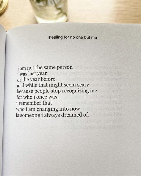 book: healing for no one but me #changingforthebetter #poems #poetrybook #poetry #beautifulwords #lovequotes #relationshipquotes #poetryforyou #friendshipquotrs #selflovejourney #healingjourney #selflovequotes #selflovepoems Healing For No One But Me Book, Self Healing Poetry, The Power Of Letting Go Book, Beautiful Poems About Healing, Healing Poems Poetry, Poems About Living, Poetry About Healing, Poem Book Quotes, Self Love Poem