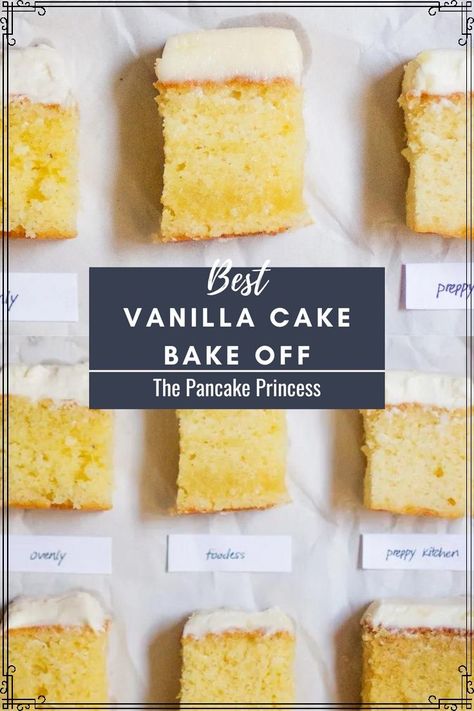 Dense Vanilla Cake Recipe, Professional Cake Recipe, Vanilla Cake Recipe With Oil, The Best Vanilla Cake Recipe, Vanilla Butter Cake Recipe, Vanilla Cake Recipe Moist, Vanilla Birthday Cake Recipe, The Best Vanilla Cake, Perfect Vanilla Cake Recipe