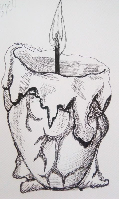 Beating Heart Drawing, Heart Melting Drawing, Hand Crushing Heart Drawing, Something Melting Drawing, Grunge Heart Drawing, Melting Drawing Ideas, Melting Heart Tattoo, Heart Sketch Aesthetic, Heart Sketch Creative