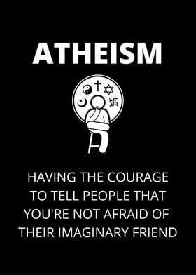 Atheism Humor, Atheist Humor, Atheist Quotes, Anti Religion, Imaginary Friend, Philosophy Quotes, Human Race, Historical Pictures, Quote Posters