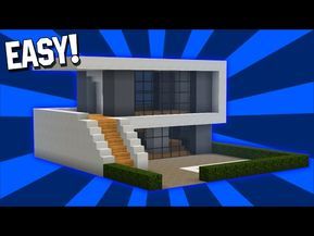 MINECRAFT : How To Get A Working Car (No Mods) (Ps3/Xbox360/PS4/PE/XboxOne/WiiU) - YouTube Minecraft Houses For Girls, Minecraft Houses Xbox, Minecraft Houses Interior, Minecraft Starter House, Modern Minecraft Houses, Case Minecraft, Minecraft Houses Survival, Rumah Minecraft Sederhana, House Tutorial