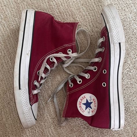 converse chuck taylor maroon 7 Deep Red Converse, Dark Red Platform Converse, Cherry Red Converse, Converse Bordo, Wine Red Converse, Red Platform Converse, Red Hightop Converse, Dark Red Converse, Dark Red Shoes