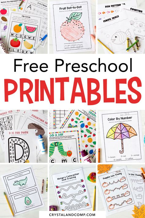 Abeka Homeschool Preschool, 3k Learning Activities, Learning Ideas For Preschoolers, Worksheet For Preschool Printables, Preschool Sheets Free Printable, Learning Printables For Preschool, Preschool Reading Worksheets, Site Words For Preschool, Preschool Workbook Free Printable