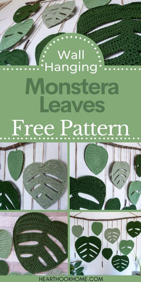 Monstera Crochet Leaf, Crochet Monstera Plant Free Pattern, Crochet Leaf Pillow Pattern, Large Crochet Leaves Free Pattern, Amigurumi Leaves Free Pattern, Free Monstera Crochet Pattern, Crochet Botanical Pattern, Leaf Blanket Crochet Pattern, Crochet Plant Mat