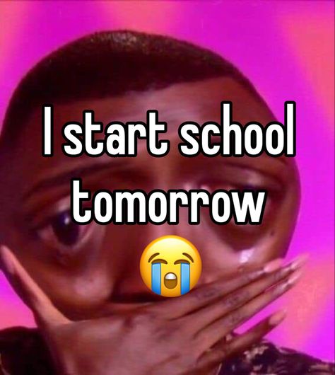 I’m not mentally ready 😔🖐️ #whisper #mine #backtoschool #funny #aesthetic #fyp Funny Aesthetic, Start School, School Tomorrow, Not Ready, Funny Pics, Rats, Back To School, Funny Pictures, Memes