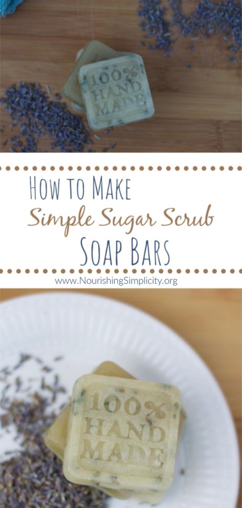 How to Make Simple Sugar Scrub Soap Bars How To Make Soap Bars, Beauty Products To Sell, Simple Sugar Scrub, Sugar Scrub Bars, Scrub Bars, Easy Sugar Scrub, Scrub Soap Bars, Scrub Homemade, Sage Recipes