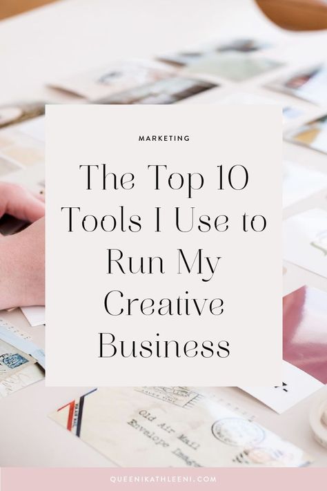 Top Tools for running a creative business. The best tools for a creative entrepreneur. Solopreneur Tips, Build Brand, Branding Tools, Creative Business Owner, Brand Loyalty, Entrepreneur Inspiration, Branding Tips, Business Advice, Productivity Tips