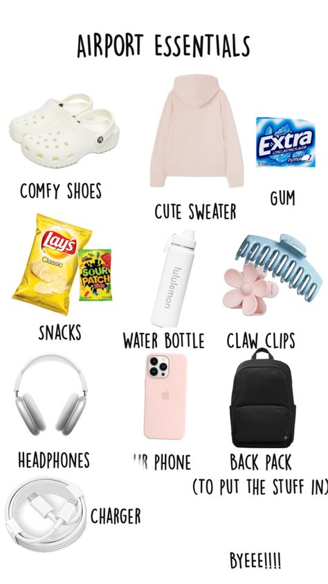 Plane Carry On Essentials Packing Lists, Long Flight Essentials Carry On Packing, What To Put In A Carry On Bag, Hand Bag Essentials List, What To Put In Your Carry On Bag, Stuff To Bring On A Plane, Air Port Essentials, What To Do On The Plane, Airplane Essentials Long Flights