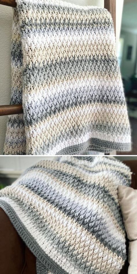 Dreamy Alpine Stitch Ideas - Free Patterns and Inspiration | Crochetpedia Grey Blanket Crochet, Cozy Cottage Crochet Blanket, Crochet Afghan Patterns Free Throw Blankets Mary Maxim, Crochet Alpine Stitch Blanket Free Pattern, Free Tunisian Crochet Blanket Pattern Free, Crochet Fade Blanket, Colors For Crochet Blanket, Alpine Blanket Crochet Pattern, White Crochet Blankets