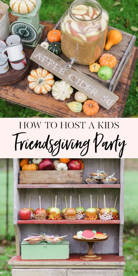 Kids Friendsgiving, November Birthday Party, Friendsgiving Decor, Fall Party Food, Friendsgiving Dinner Party, Food Wallpapers, Friendsgiving Decorations, Fall Harvest Party, Jenny Cookies