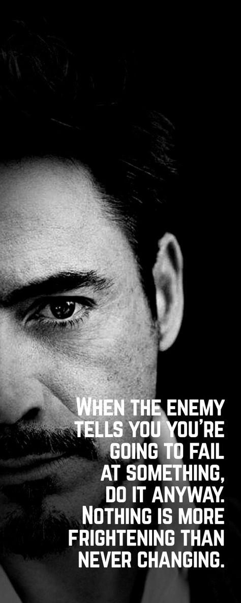 Tony Stark quotes.iron man quotes. Quotes about life. Life quotes. Quotes about enemy. Joker quotes. Awesome quotes. Quotes of the day. Sarcastic quotes. Motivational quotes. Iron Man Motivational Quotes, Tony Stark Quotes Wallpaper, Iron Man Motivation, Tony Stark Quotes Inspirational, Marvel Motivational Quotes, Iron Man Quotes Inspirational, New Man Quotes, Marvel Quotes Inspirational, Quotes About Enemies