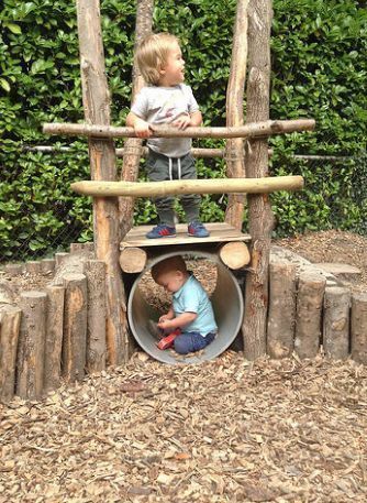 Kids outdoor play wall. Nature Playground, Natural Play Spaces, Outdoor Kids Play Area, Outdoor Play Space, Outdoor Play Spaces, Play Area Backyard, Backyard Kids Play Area, Play Garden, Outdoor Play Areas