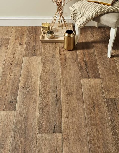 Real Wood Flooring, Oak Vinyl Flooring, Dark Oak Furniture, Dark Wood Floors Living Room, Best Wood Flooring, Wood Vinyl Flooring, Hardwood Floor Colors, Karndean Flooring, Lvp Flooring