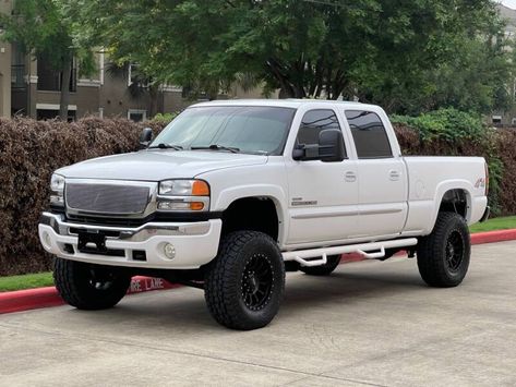 2006 GMC Sierra 2500HD For Sale in Houston, TX - RBP Automotive Inc. Gmc Sierra Lifted, Spare Tire Mount, Gmc Sierra 2500hd, Used Engines, Engine Block, Custom Wheels, Gmc Sierra 1500, Sierra 1500, Crew Cab