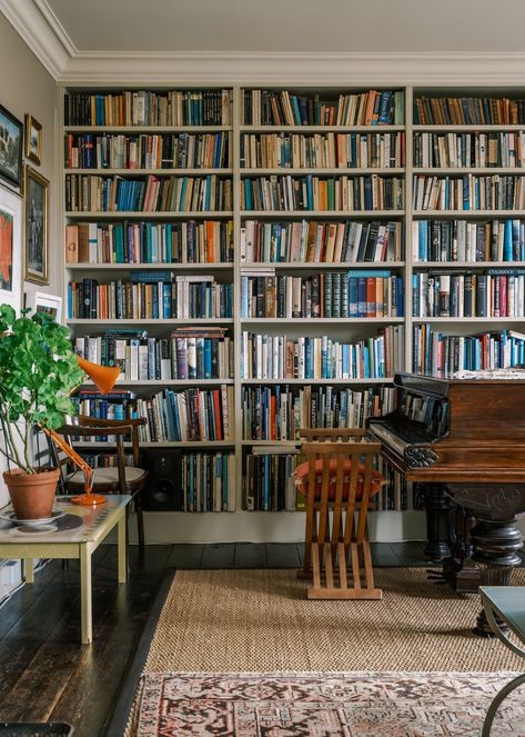 Byam Shaw, Library Hall, Floor To Ceiling Bookshelves, Library Home, Holly House, Library Inspiration, Perfect English, Floor Sitting, Home Libraries