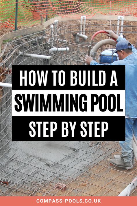 Swimming Pool Dimensions, Pool Dimensions, Pool Design Plans, Swimming Pool Plumbing, Underground Swimming Pool, Swimming Pool Steps, Swimming Pool Plan, Small Pool Ideas, Pool Makeover