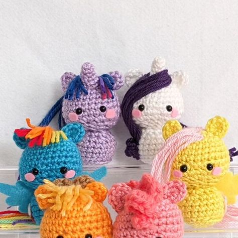 My Little Pony Crochet Pattern Free, Mlp Crochet, Crochet My Little Pony, Crochet Pony, Bored Board, Kawaii Crafts, Crochet Home, Ponies, Always Be