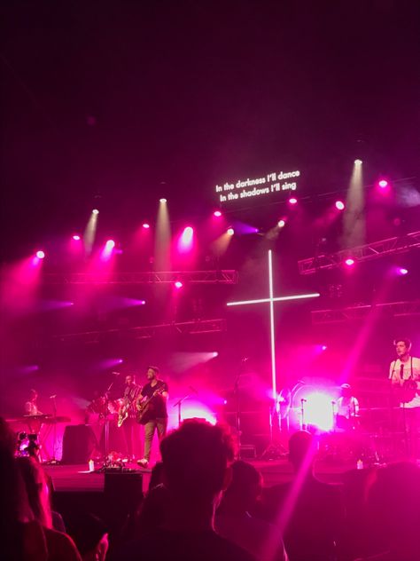 #christian #rendcollective #faith #worship Pink Worship Aesthetic, Worshiping Aesthetic, Praise And Worship Aesthetic, Worship Aesthetic, Worship Concert, Christian Core, 2024 Prayer, Church Lighting, Rend Collective