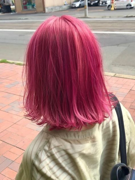 Tecna Aesthetic, Arcane Aesthetic, Bright Pink Hair, Vegan Hair, Pretty Hair Color, Hair Color Pink, Dye My Hair, Hair Dye Colors, Cool Hair