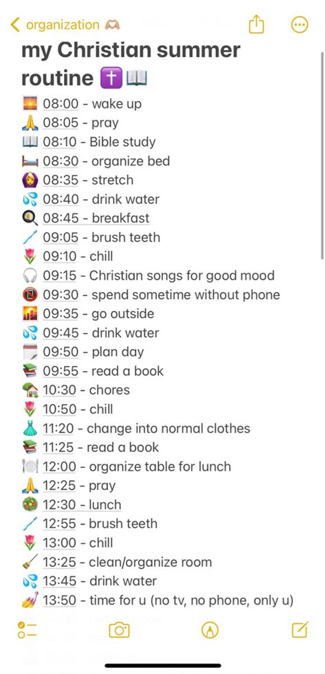 Daily Routine Schedule Spiritual, Productive Morning Routine Christian, Good Summer Routines, Christian After School Routine, Healthy Christian Morning Routine, Routine Apps Daily, Christian Morning Routine For School, Daily Routine With God, Christian School Routine