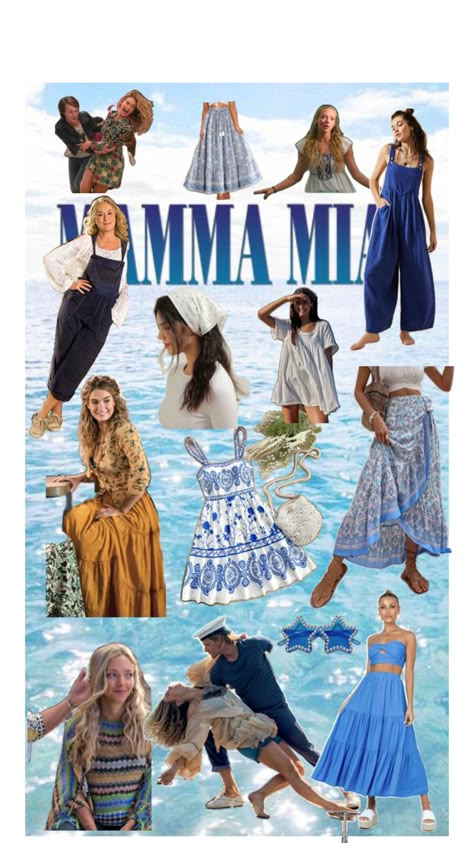 Greece Outfit, Duo Halloween Costumes, Fiesta Outfit, Mama Mia, Themed Outfits, Estilo Boho, Casual Style Outfits, Night Outfits, Aesthetic Outfits