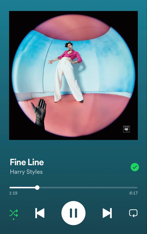 fine line harry styles spotify song screenshot Spotify Screenshot, Harry Styles Looks, Hary Styles, Custom Dvd, Tagalog Love Quotes, Fine Line Harry Styles, Harry Styles Songs, Happy Tuesday Quotes, Harry Styles Fine Line