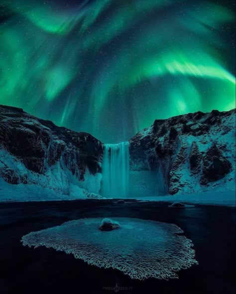 Nordic Sisterhood, Northern Lights Photography, Skogafoss Waterfall, Iceland Waterfalls, Aurora Borealis Northern Lights, See The Northern Lights, The Aurora, Iceland Travel, Light Photography