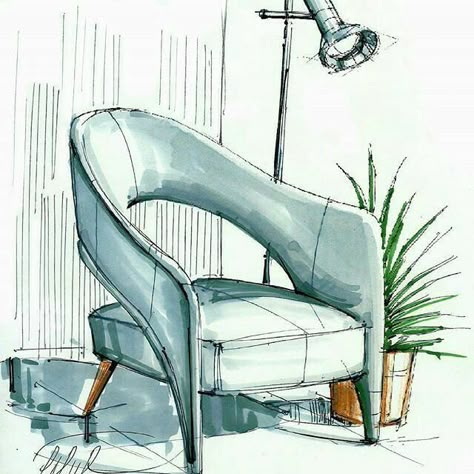 Furniture Sketches, Sofas Ideas Living Room, Interior Design Sketchbook, Drawing Furniture, Sofa Design Ideas, Furniture Sketch, Interior Sketches, Furniture Design Sketches, Interior Design Renderings