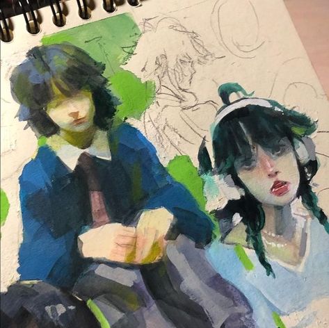 Pin by banban on ~paintings~ | Sketchbook art inspiration, Cartoon art styles, Cute art Paintings Cartoon, 캐릭터 드로잉, Arte Sketchbook, Arte Inspo, Sketchbook Art, Sketchbook Inspiration, Sketchbook Art Inspiration, Art Styles, Art Journal Inspiration