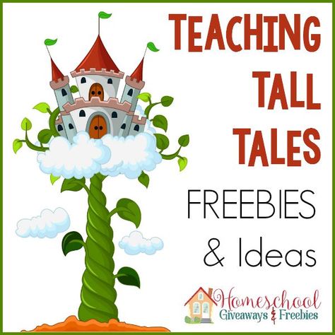 Teaching Tall Tales Freebies and Ideas Teaching Tall Tales, Tall Tales Activities, Creative Writing Worksheets, Traditional Literature, Fairy Tales Unit, Tall Tale, Paul Bunyan, Johnny Appleseed, Third Grade Reading