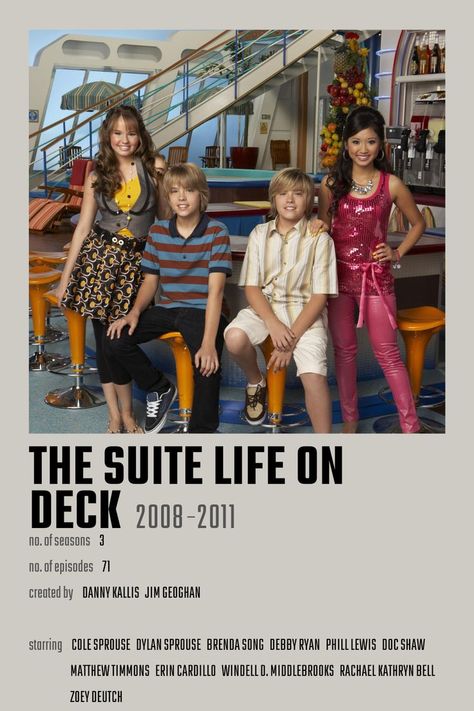 The Suite Life Movie, Suit Life On Deck, The Suite Life On Deck, Suite Life On Deck, Dylan And Cole Sprouse, Old Disney Channel Shows, Old Disney Channel, Tv Show Characters, Christmas Cruise